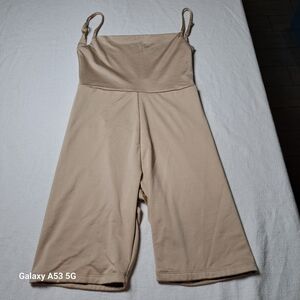 beige bodysuit shaping garment